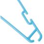 Non Slip Plastic Kids Plastic Coat Hangers Child Baby Clothes Stands Multi Color 10pcs Random Color