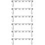 10PC Half Toroidal Universal Metal Clothes Closet Hangers Clothing Organizer Hangers Clothing Organizer Clothes Hanger Rack Decoration 10PC Half Toroidal Universal Metal Clothes Closet Hangers Clothing Organizer Hangers Clothing Organizer Clothes Hanger Rack Decoration