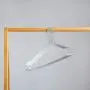 KINJOEK 50 Packs Wire Hangers for Clothes, 17.7& Stainless Steel Wire Clothes Hanger 3.2MM Thick Coat Closet Hangers for Dry and Wet Clothes, Underwear and Trousers KINJOEK 50 Packs Wire Hangers for Clothes, 17.7& Stainless Steel Wire Clothes Hanger 3.2MM Thick Coat Closet Hangers for Dry and Wet Clothes, Underwear and Trousers