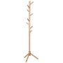 YMJ Coat Stand Clothes Rack Wood Floor Finish Entryway Standing Coat Rack Hall Tree Hat Hanger Holder for Jacket Clothes Coat Racks