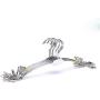 Metal Hangers for Clothes Pants Clip Underwear Bra Hanger Panties Clips Clothes Rack 10pcs Random Color