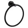 Hand Towel Ring, APLusee Stainless Steel Swivel Kitchen Towel Hanger, Modern Round Bathroom Hardware Space Saver, Matte Black Hand Towel Ring, APLusee Stainless Steel Swivel Kitchen Towel Hanger, Modern Round Bathroom Hardware Space Saver, Matte Black