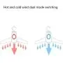 LYzpf Electric Tumble Dryer Portable Foldable Clothes Wet Laundry Hanger Energy Efficient Hot & Cool Cold Air Easy to Store Drying Machine for Home Travel