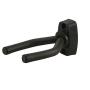 Yevison 1 Pcs Guitar Wall Hook Guitar Display Bracket Bass Wall Hanger Holder Suit for All Guitars, Bass,Violin, Ukulele and Fiddle Black Practical and Useful