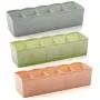 quysvnvqt Fashion Storage Boxes Storage Supplies Multi-grids Cosmetics Underwear Socks Holder Storage Boxes Rack Sundries Organizer for Home - Green