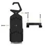 Duwee Wall-Mounted Iron Holder with Over The Door Ironing Board Hanger,Heat Resistant Iron and Ironing Board Storage Organizer (Black) Duwee Wall-Mounted Iron Holder with Over The Door Ironing Board Hanger,Heat Resistant Iron and Ironing Board Storage Organizer (Black)