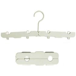 Meta-U 2Pcs Multifunction Foldable Travel Clothes Drying Hangers for Shirts Socks Underwear