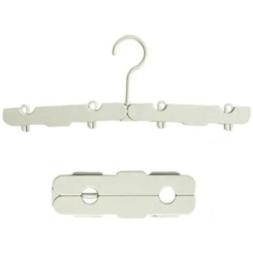 Meta-U 2Pcs Multifunction Foldable Travel Clothes Drying Hangers for Shirts Socks Underwear