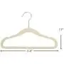 Finnhomy Non-Slip Clothes Hanger for Baby and Kids 30-Pack Velvet Hangers with 10 Finger Clips,Beige Finnhomy Non-Slip Clothes Hanger for Baby and Kids 30-Pack Velvet Hangers with 10 Finger Clips,Beige