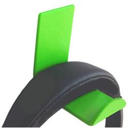 Stick-on Headphone Hooks 2-pack, Green