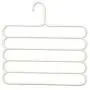 5pcs Random Color Multi-Purpose Clothes Hanger 5 Layers Pants Hanger Cloth Rack Multilayer Storage Scarf Tie Space-Saving Clothes Hanger 5pcs Random Color Multi-Purpose Clothes Hanger 5 Layers Pants Hanger Cloth Rack Multilayer Storage Scarf Tie Space-Saving Clothes Hanger