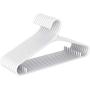 KYCPTNFJ 10PCS White Wide Shoulder Cloth Hanger PP Clothing & Wardrobe Storage Hangers Hanging Holder KYCPTNFJ 10PCS White Wide Shoulder Cloth Hanger PP Clothing & Wardrobe Storage Hangers Hanging Holder