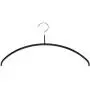 MAWA by Reston Lloyd Euro Series Non-Slip Space Saving Clothes Hanger for Shirts & Dresses, Style 40/P, Set of 10, Black MAWA by Reston Lloyd Euro Series Non-Slip Space Saving Clothes Hanger for Shirts & Dresses, Style 40/P, Set of 10, Black