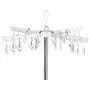 Cypress Shop Clothes Drying Rack Line Foldable Hanging Laundry Clothes Dryer Towel Hanger 3 Tiers Indoor Use Clothlines Balconies 3 Legs Retractable Folding Stand Household Home Furniture