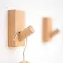 INLAR Wooden Coat Hook, Natural Wall Mounted Single Wall Hook Rack Clothes Scarf Hat Bag Storage Hangers Key Holder Hanging Door Hook Organizer Decorative (4pcs) INLAR Wooden Coat Hook, Natural Wall Mounted Single Wall Hook Rack Clothes Scarf Hat Bag Storage Hangers Key Holder Hanging Door Hook Organizer Decorative (4pcs)
