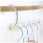 10PC Clothes Hanger Pants Skirt Adjustable Pinch Grip Save Space Clothing Organizer Cabide Clothes Hanger Hook Home Tools Decoration