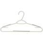 AmazonBasics Plastic Clothes Hanger with Non-Slip Pad, 50-Pack
