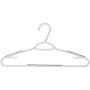 AmazonBasics Plastic Clothes Hanger with Non-Slip Pad, 50-Pack