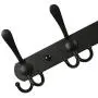 BAOEF Coat Hat Hook,Metal Robe Rail Rack Towel Hanger with Flared Tri-Hook,Colset Organizer for Home,Entryway,Office,Keys,Scarf,Jacket,Backpack,Wall Mounted,Black,2 Packs BAOEF Coat Hat Hook,Metal Robe Rail Rack Towel Hanger with Flared Tri-Hook,Colset Organizer for Home,Entryway,Office,Keys,Scarf,Jacket,Backpack,Wall Mounted,Black,2 Packs