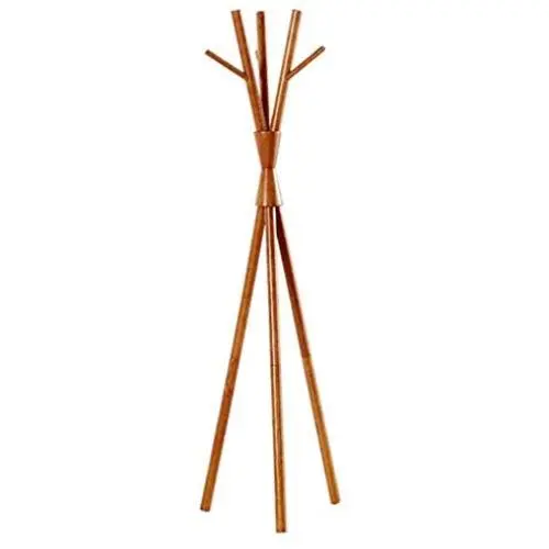 Nordic Creative Hanger Landing Hotel Hanging Clothes Rack (Color : Walnut Color) Nordic Creative Hanger Landing Hotel Hanging Clothes Rack (Color : Walnut Color)