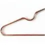 10pcs Multipurpose Dry Cleaning Brass Elegant Rose Gold Clothes Hanger, Wire Copper Coat Hanger Antiskid 10pcs Multipurpose Dry Cleaning Brass Elegant Rose Gold Clothes Hanger, Wire Copper Coat Hanger Antiskid
