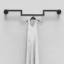 Hanger Install Itblack Clothes Display Rack Commercial Rod Storage Wall Garment Everyday Perfect Laundry Room Iron (Size : 100 10cm) Hanger Install Itblack Clothes Display Rack Commercial Rod Storage Wall Garment Everyday Perfect Laundry Room Iron (Size : 100 10cm)