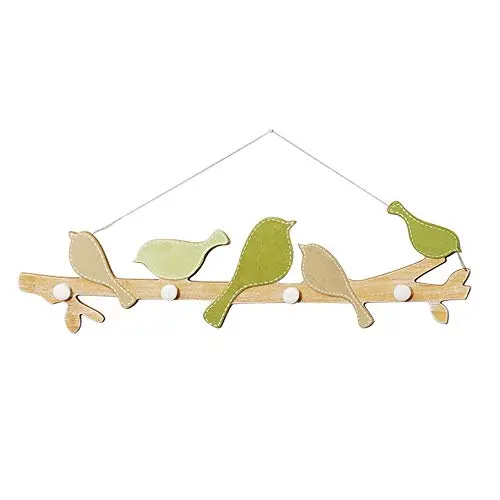 Godyluck Home Bird Wooden Wall Hanger Bedroom Wall Clothes Coat Hanger Green Bird Wall Hanging Hook Godyluck Home Bird Wooden Wall Hanger Bedroom Wall Clothes Coat Hanger Green Bird Wall Hanging Hook