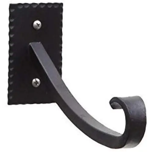 Achla Designs Lodge Wrought Iron Double Wall Bracket Hook Achla Designs Lodge Wrought Iron Double Wall Bracket Hook