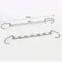 10pcs Folding Shirts Coat Clothes Hanger Holders Save Space Non-Slip Clothing Organizer Practical Racks Hangers for Clothes