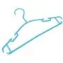 Non Slip Plastic Kids Plastic Coat Hangers Child Baby Clothes Stands Multi Color 10pcs Random Color