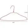 10pcs Random Color Clothes Hanger Durable Antideformation, Adult Wardrobe Dress Skirt Clothes Storage Rack Towel Hangers for Clothes Coat Hanger