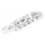 2pcs Multifunctional 360 Degree Rotation Multifunctional Foldable Sace Saving Wardrobe Clothes Hanger Decoration