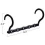 10pcs Multifunctional Folding Shirts Coat Clothes Hanger Holders Save Space Non-Slip Clothes Hanger Wardrobe Organizer Magic Hanger