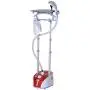 HOMCOM Fabric Garment Steamer for Clothes, Hanging Full Size, 2 Liter, 1350W, 11 Level Steam Adjustment - Red