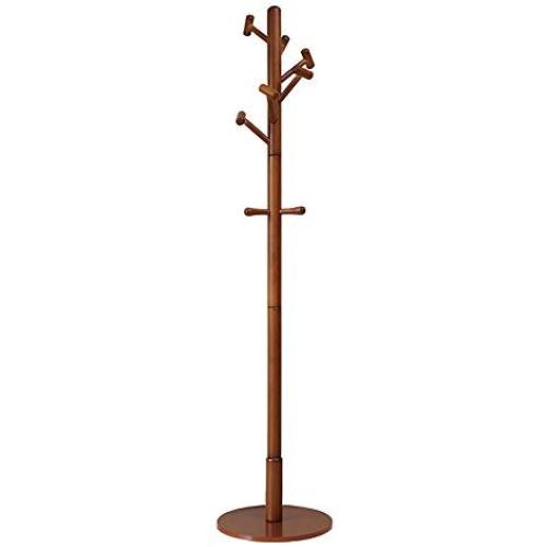 KXBYMX Clothes Hanger Floor Solid Wood Coat Rack Bedroom Hanging Clothes Household Clothes Rack -Multifunctional Coat Rack (Color : A) KXBYMX Clothes Hanger Floor Solid Wood Coat Rack Bedroom Hanging Clothes Household Clothes Rack -Multifunctional Coat Rack (Color : A)