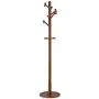 KXBYMX Clothes Hanger Floor Solid Wood Coat Rack Bedroom Hanging Clothes Household Clothes Rack -Multifunctional Coat Rack (Color : A)