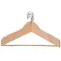 5 Pcs Wooden Adult Clothes Hangers for Jeans Pants Coat Hanger Home Storage Holder Dress Long Racks 5 Pcs Wooden Adult Clothes Hangers for Jeans Pants Coat Hanger Home Storage Holder Dress Long Racks