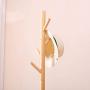 Y.H.Valuable Coat Racks Standing Coat Rack Clothes Home Floor Standing Coat Rack Hat Stand Hanger Waterproof Vintage,Birch Hangers Storage Bedroom Hallway Entryway Furniture