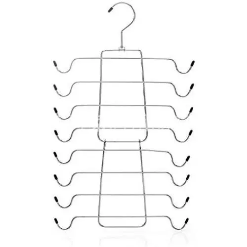 MEIYIN Foldable Underwear Hanger, Stainless Steel Laundry Sock Drying Rack Clothes Hanger for Drying Towels, Bras, Baby Clothes
