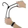 SMART ONYE Pack of 50 Everyday Standard Premium Plastic Hangers Black-Durable & Slim Space Saving Tubular Clothes Hangers