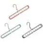 Cabilock Clothes Hanger 3pcs Practical 9 Holes Clothes Hanger Portable Clothing Storage Racks Wardrobe Clothing Organizer Coat Hook Storage Holder (Random Color) Cabilock Clothes Hanger 3pcs Practical 9 Holes Clothes Hanger Portable Clothing Storage Racks Wardrobe Clothing Organizer Coat Hook Storage Holder (Random Color)