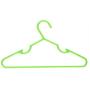 TSWCL 30 Pcs Plastic Hangers Lot Children Kid Infant Toddler Clothes Lime Durable New