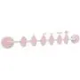 Alinory Hooks, ABS 6 Hooks Clothes Towel Wall Hanger Suction Cup Hanging Hook for Kitchen Bathroom (Pink) Alinory Hooks, ABS 6 Hooks Clothes Towel Wall Hanger Suction Cup Hanging Hook for Kitchen Bathroom (Pink)