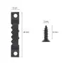 Powlankou 300 Pack Sawtooth Picture Frame Hanging Hangers Double Hole with Screws Powlankou 300 Pack Sawtooth Picture Frame Hanging Hangers Double Hole with Screws