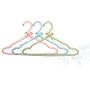 5pcs Random Color 40cm High-Grade Pearl Clothing Hangers Women Plastic Hanger Clothes Rack Wedding Dress Hangers