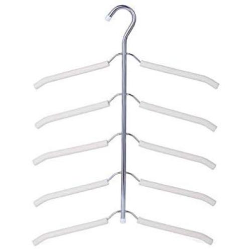 Royall Multilayer Stainless Steel Clothes Hanger Closet Hanger Space Saving 5 Tier Blouse Tree Clothes Drying Hook