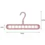 10pcs Random Color 9-Hole Super Saving Space Rotating Multifunction Magic Hanger Plastic Towel Display Hanger Closet Racks Hangers for Clothes 10pcs Random Color 9-Hole Super Saving Space Rotating Multifunction Magic Hanger Plastic Towel Display Hanger Closet Racks Hangers for Clothes