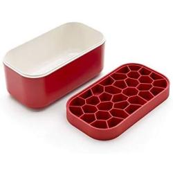 Lékué Ice Boxes Silicone Ice Cube Tray and Storage Box