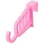 uxcell Plastic Home Room Door Wardrobe Clothes Hanger Towel Scarf Sock Hanging Hook Pink uxcell Plastic Home Room Door Wardrobe Clothes Hanger Towel Scarf Sock Hanging Hook Pink