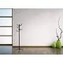 Y.H.Valuable Coat Racks Simple Black Coat Rack Floor Rack Wrought Iron Modern Minimalist Clothes Rack Bedroom Fashion Floor Hanger Entryway Furniture
